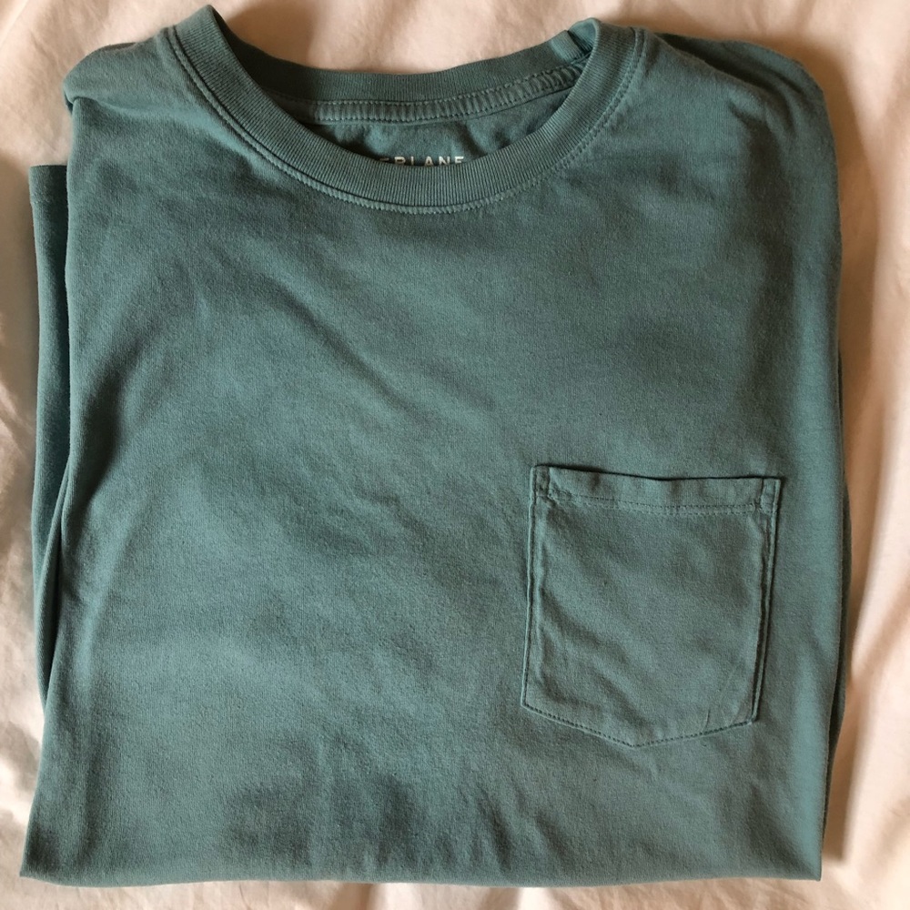 Light Blue Everlane Men’s Cotton Crew Neck Tee